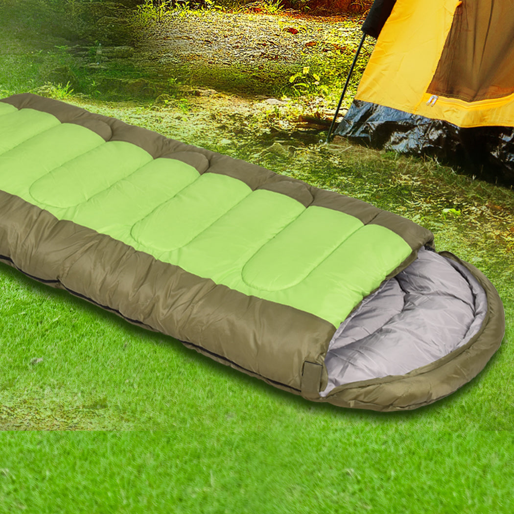 Mountview -20å¡C Outdoor Camping Thermal Sleeping Bag Envelope Tent Hiking Winter - image7