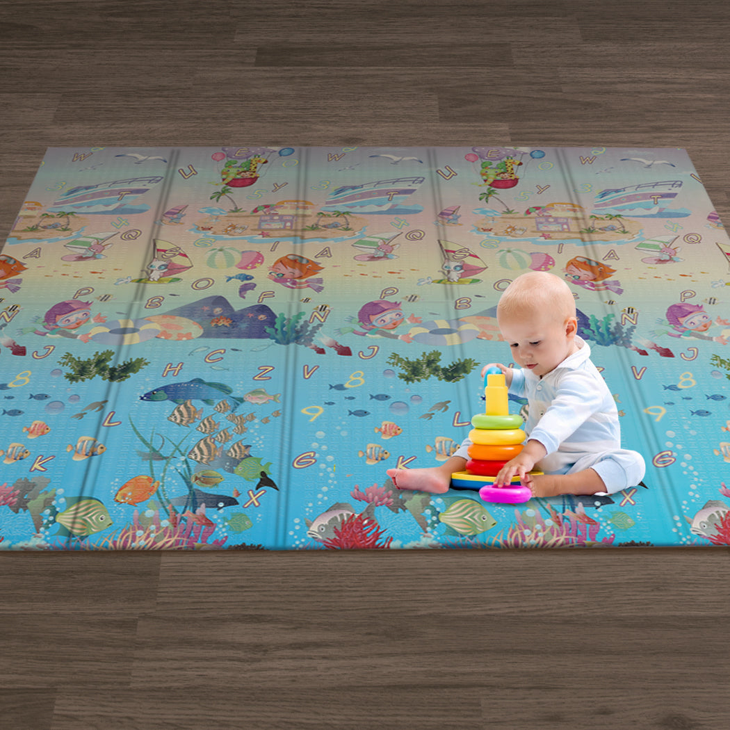 BoPeep Kids Play Mat Baby Crawling Pad Floor Foldable XPE Foam Non-slip Carpet - image8
