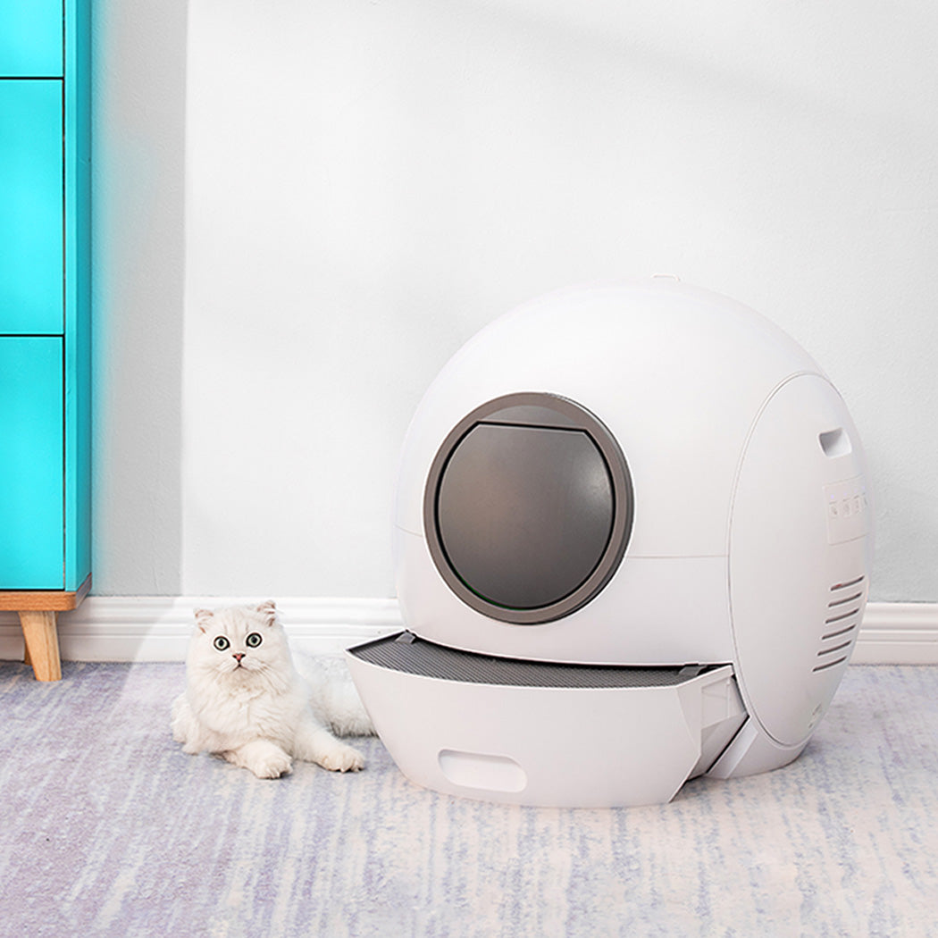 PaWz Automatic Smart Cat Litter Box Self-Cleaning Enclosed Kitty Toilet Hooded - image8