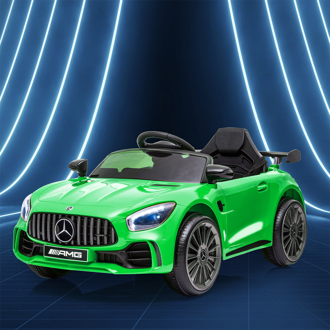 Kids Ride On Car 12V Battery Mercedes-Benz Licensed AMG GTR Toy Remote Control - image8