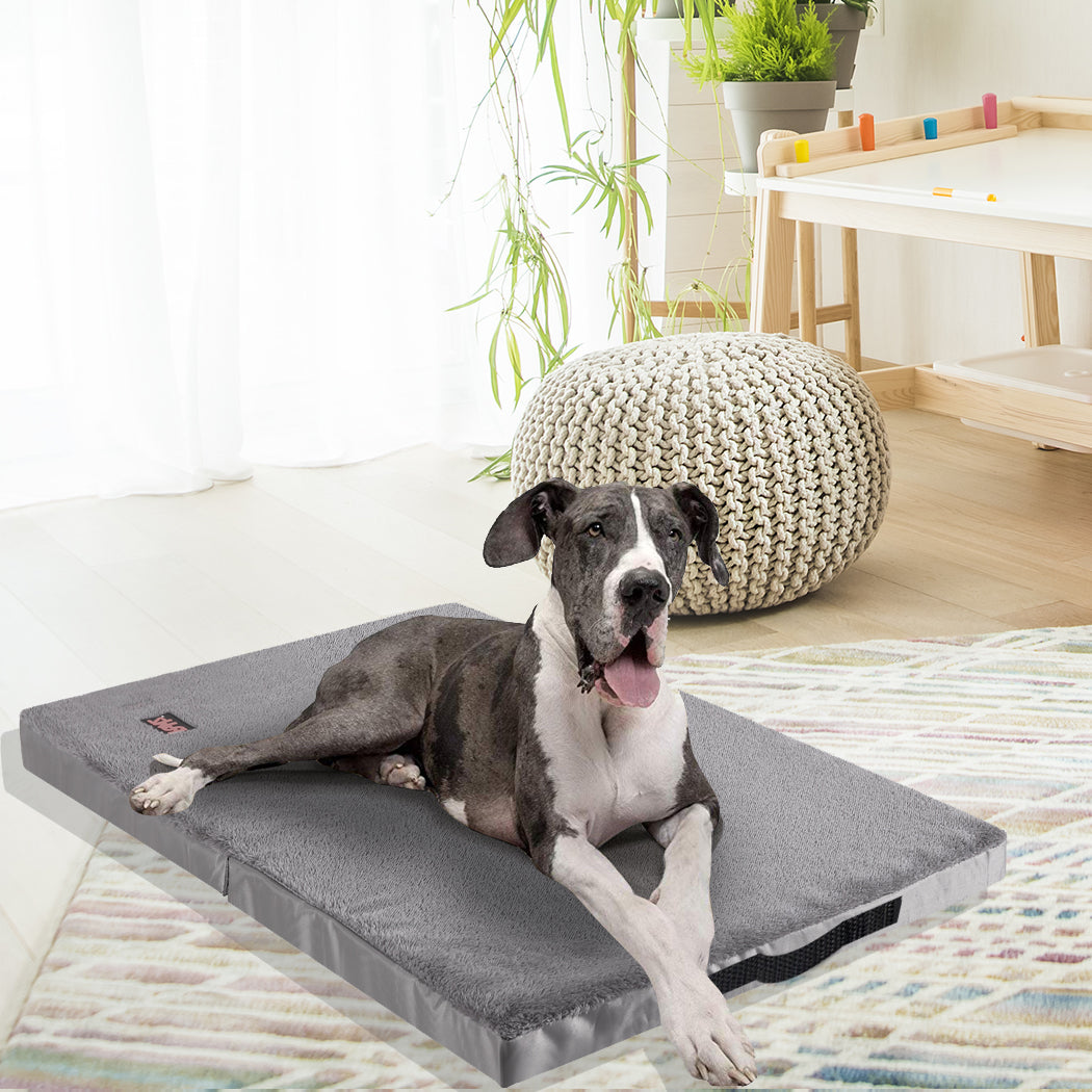 Pet Bed Foldable Dog Puppy Beds Cushion Pad Pads Soft Plush Cat Pillow XL - image7