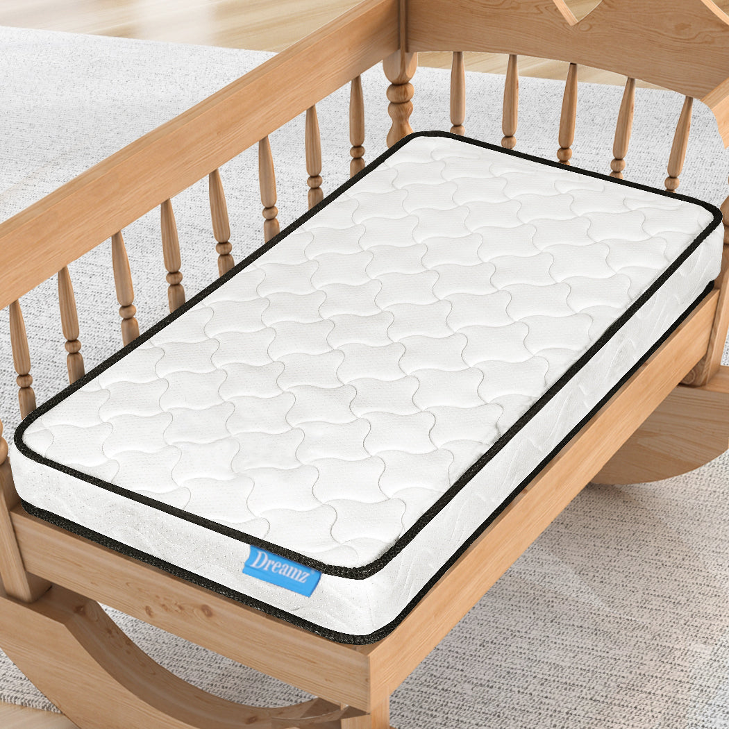 Dreamz Baby Kids Spring Mattress Firm Foam Bed Cot Crib Breathable Sleep 13CM - image8