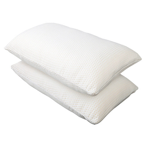 Bedding Set of 2 Visco Elastic Memory Foam Pillows - image1