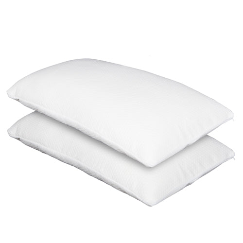 Bedding Set of 2 Visco Elastic Memory Foam Pillows - image1