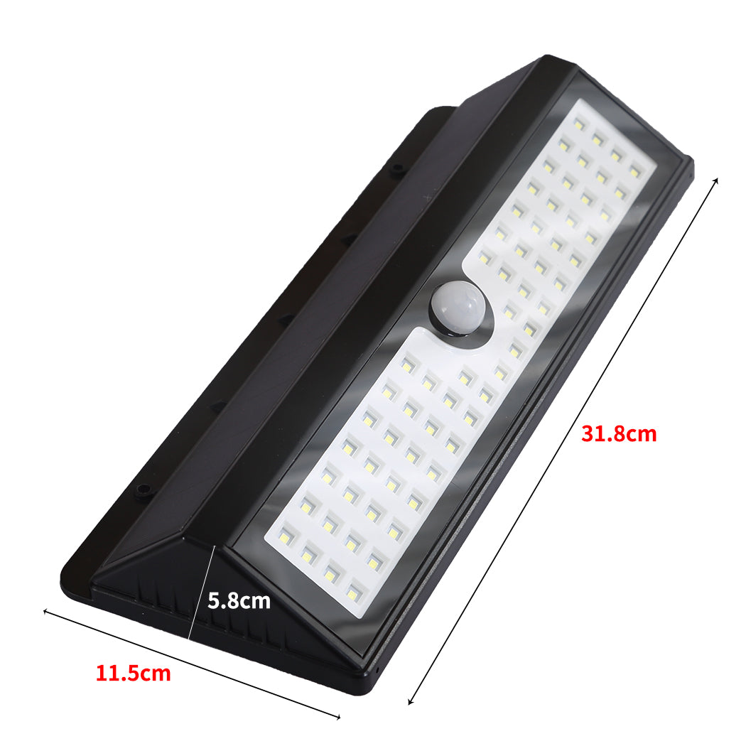 90LEDs Solar Powered Bright Led Wireless PIR Motion Sensor Security Wall Light - image3