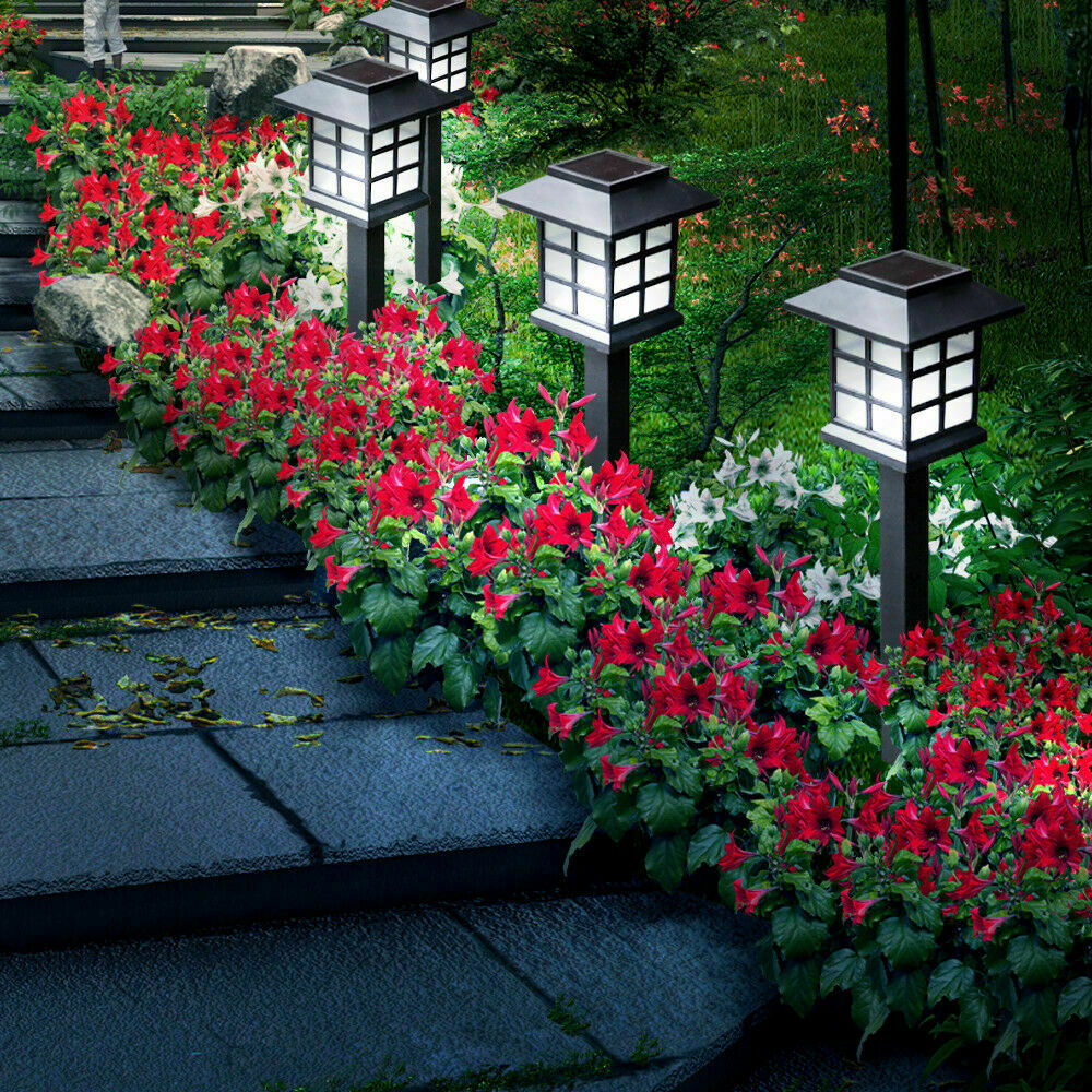 12x LED Solar Power Garden Landscape Path Lawn Lights Yard Lamp Outdoor Lighting - image9