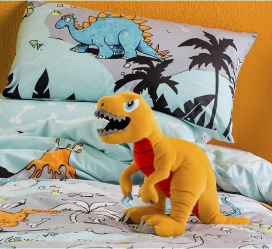 T Rex Plush Toy Cushion by Kas Kids - image1