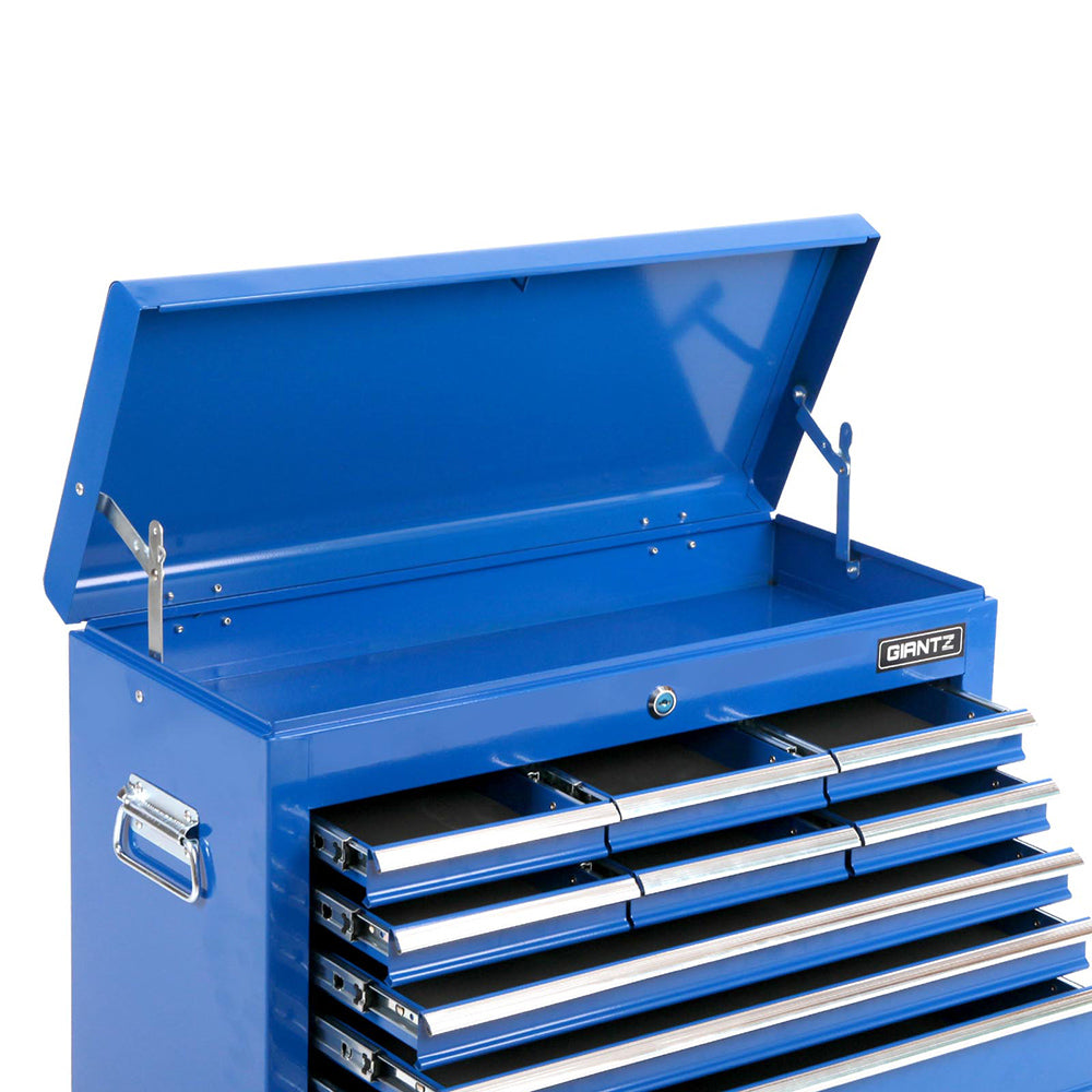 9 Drawer Mechanic Tool Box Storage - Blue - image5