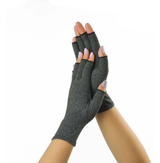 Arthritis Gloves Compression Joint Finger Hand Wrist Support Brace - Medium - image1